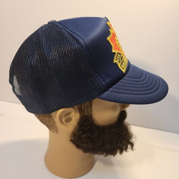 Vintage 90s Trucker Hat OPP Barrie Detachment Patch Mesh Adjustable Hat - Picture 5 of 9